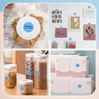 1 Inch Round Color Coding Labels, 1000 Dots Per Roll Sky Blue Color Coded Dot - Image 8