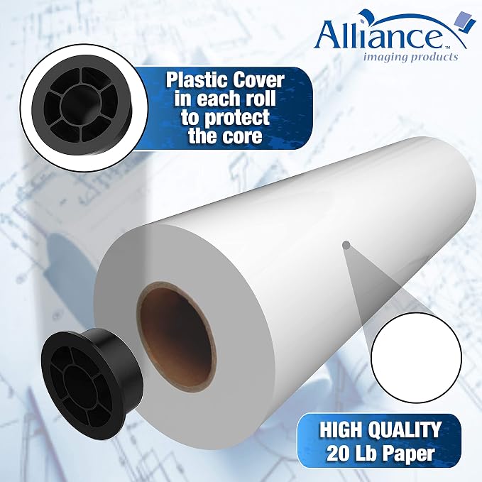 Alliance Wide Format Paper Bond Engineering Rolls - Image 5