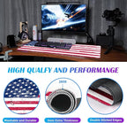 American Flag XXL Extended Mouse Pad, Laptop Pad, Waterproof, Non Slip - Image 5