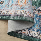 Rugcomf Vintage Medallion Rugs for Entryway 2'x3' - Image 6