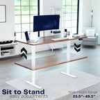 VIVO Electric Dual Motor Stand Up Desk Frame - Image 8