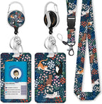 Giancomics Floral Cats Lanyards by Giancomics