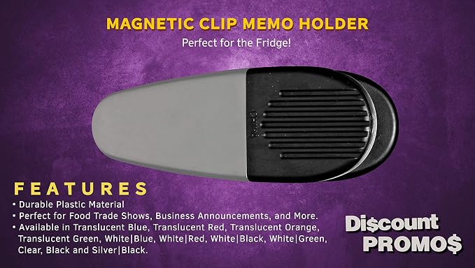10 Magnetic Memo Holders Set - Image 2