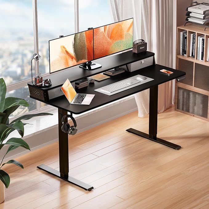 Kingant 55 x 24 Inch Electric Standing Desk - Image 2
