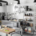 Regal Altair 14" Deep x 24" Wide x 64" Height Wire Shelving Kit | 5-Tier | NSF - Image 2