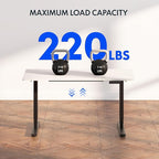 FLEXISPOT E6 3-Stage Dual Motor Electric Standing Desk 48 x 24 Sit Stand Up Desk - Image 6
