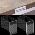 Containlol 50 Pcs Moveable Shelf Label Holders by Containlol