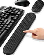 Wrist Rest Set for Keyboard and Mouse, Ergonomic Wrist Support by PVIPCZ