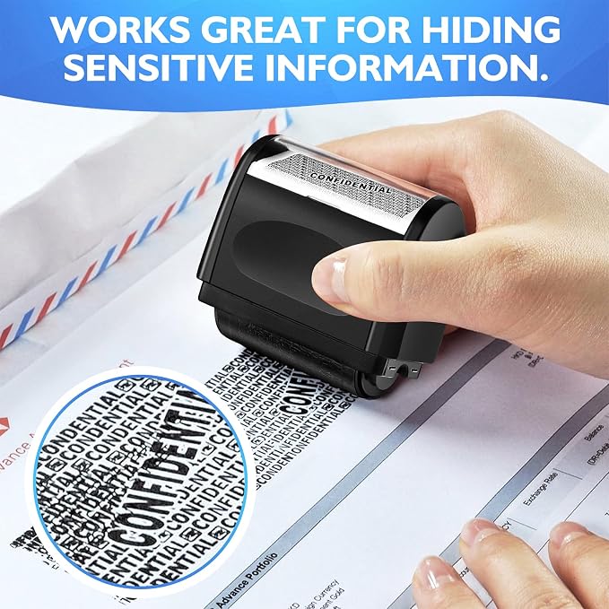 Identity Theft Protection Roller Stamp - Image 2
