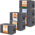 Lifewit 6 Pack Clothes Storage Bins by Lifewit