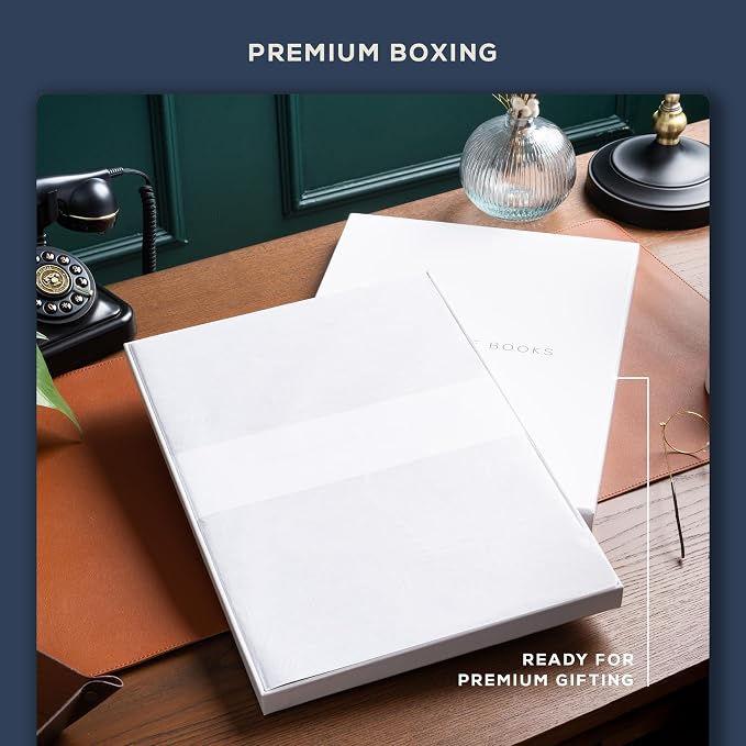 Beechmore Books A3 Sketchbook – 11.7x16.5 Premium Vegan Leather Bound Extra - Image 3