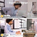 BONTEC Dual Monitor Stand Riser - Image 4