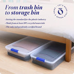 HOMZ 2-Pack Under Bed Storage, 60 Quart, and Towels - Image 7