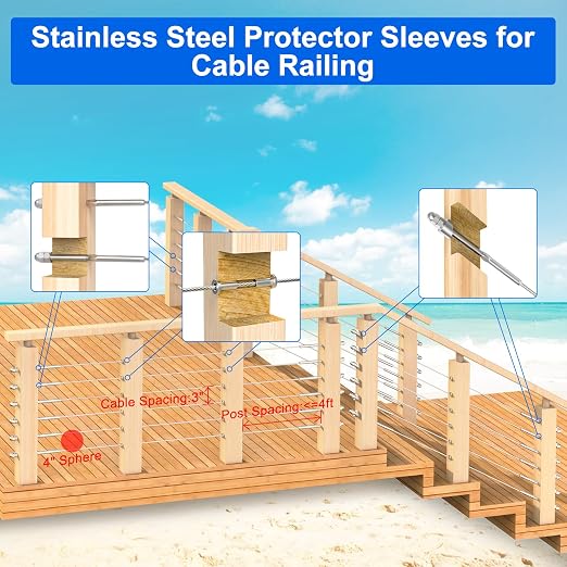 BLIKA 20 Pack Stainless Steel Protector Sleeves - Image 8