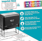 Custom Self Inking Rubber Stamp - Image 3