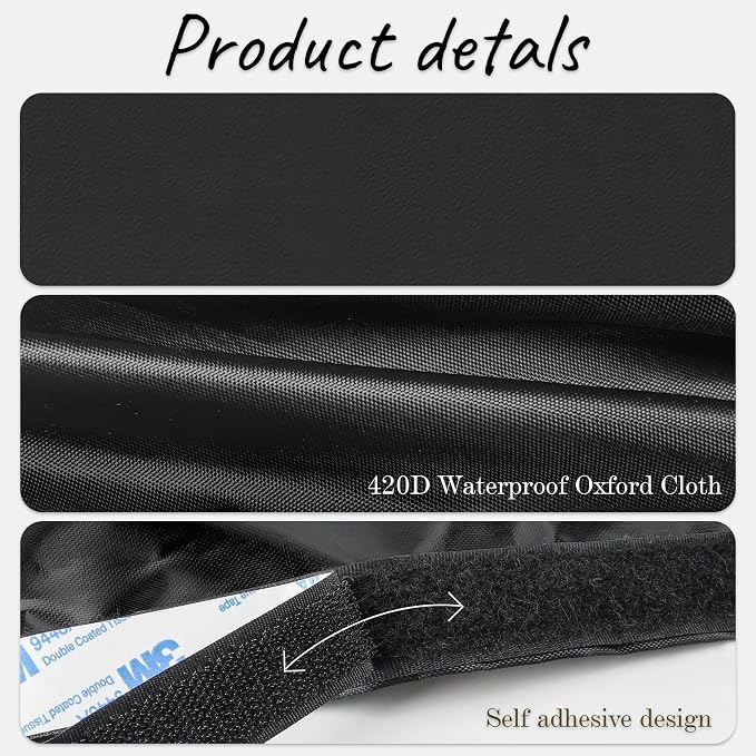 EcoBrisa 48" Under Desk Privacy Panel Self-Adhesive Modesty Panel Stand Up Desk - Image 4