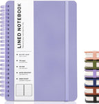 ABERLLS Purple Lined Spiral Journal Notebook - Image 8