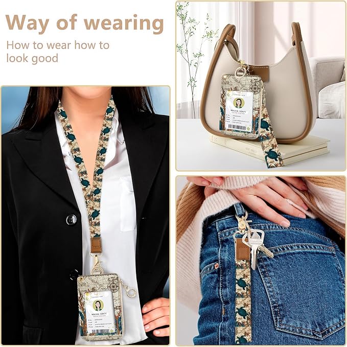 bolimoss Turtle Lanyard Wallet - Image 5