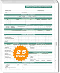 Employee File Folders with Internal Pocket, High Capacity HR Folders by YvnShineOffice