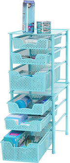 Simple Houseware Stackable 3 Tier Sliding Basket Organizer Drawer - Image 6