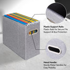 ComfortKeeper 2 Packs Letter Size File Organizer, File Folders Organizer - Image 4