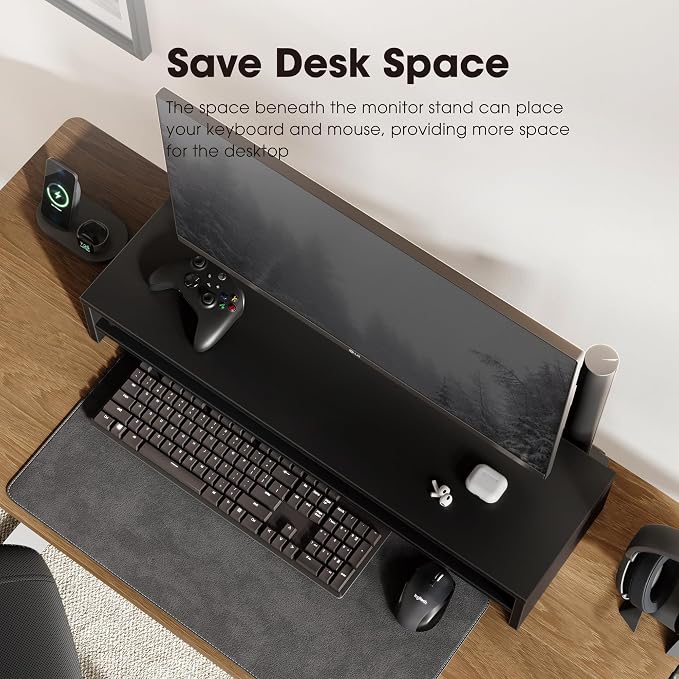 Fenge Monitor Stand, 31.5 Inch Computer Monitor Riser - Image 5