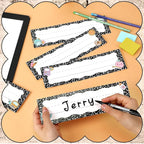 AmazingSpark 72 Pcs Composition Notebook School Name Tags - Image 3