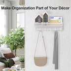 Lwenki Key Holder for Wall – Decorative Stainless Steel Key Hanger - Image 5
