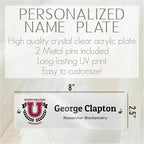 Custom Door Name Plate with Business Logo - Image 7