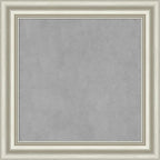 Amanti Art Silver Framed Magnetic Board 26x26 Medium Vision Board by AmantiArt