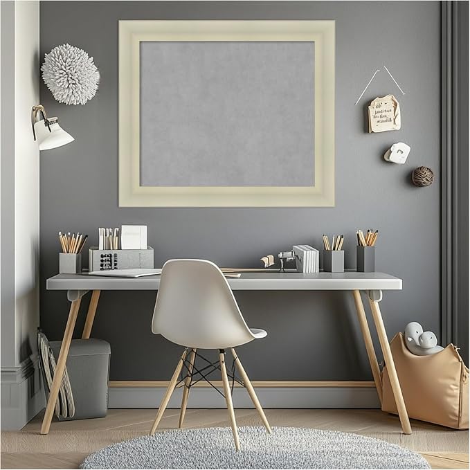 Amanti Art Silver Framed Magnetic Board 25x29 Medium Vision Board - Image 7