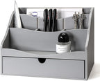 Pine Wood Mail Organizer for Desk by REBEEVISION