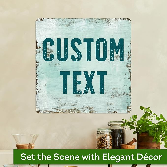 Custom Sign, Custom Street Sign, 11 Font Colors, 13 Font Styles, 4 Hole Options - Image 4