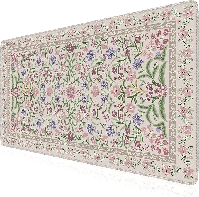 iCasso Desk Mat for Keyboard and Mouse, Large Mouse Pad, Desk Pad Mat, by iCasso