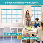 32" x 48" Exellewis 2026 Wall Calendar Erasable, Wet & Dry Erase Large - Image 5