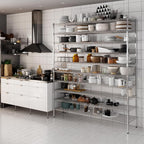 Regal Altair 18" Deep x 72" Wide x 86" Height Wire Shelving Kit | 10-Tier | NSF - Image 2