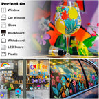 FansArriche Liquid Chalk Markers, 15mm Jumbo Car Window Markers, 8 Pack - Image 6