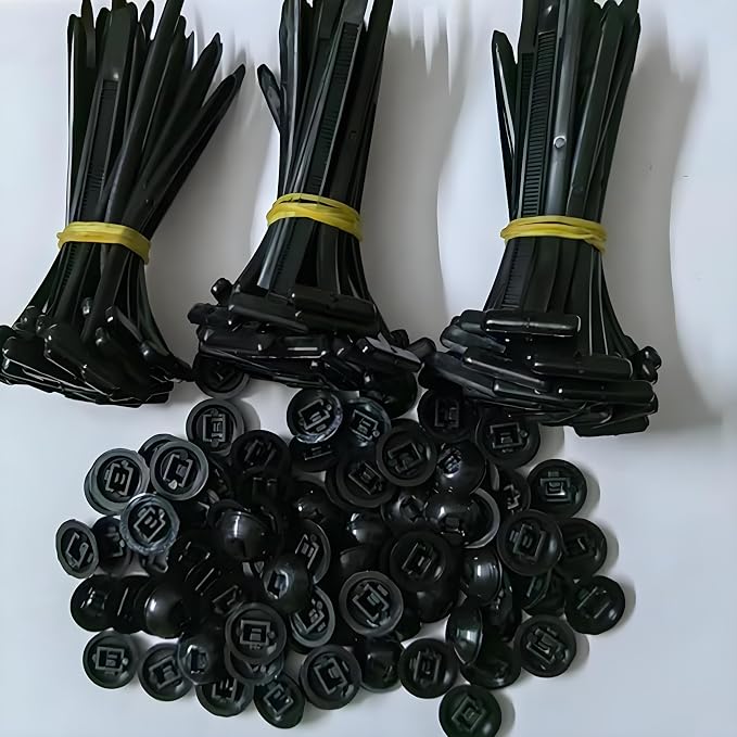 200 Pcs Nylon Universal Cable Tie Buckle - Image 8