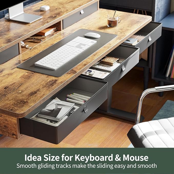 FEZIBO Height Adjustable Electric Standing Desk - Image 4