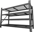 Yardenaler 8000LBS 78 "W x 24 "D x 72 "H Garage Shelving, 4-Tier Industrial by Yardenaler