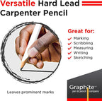 GRAPHITE Hard Lead Carpenter Pencils Bulk - Image 4