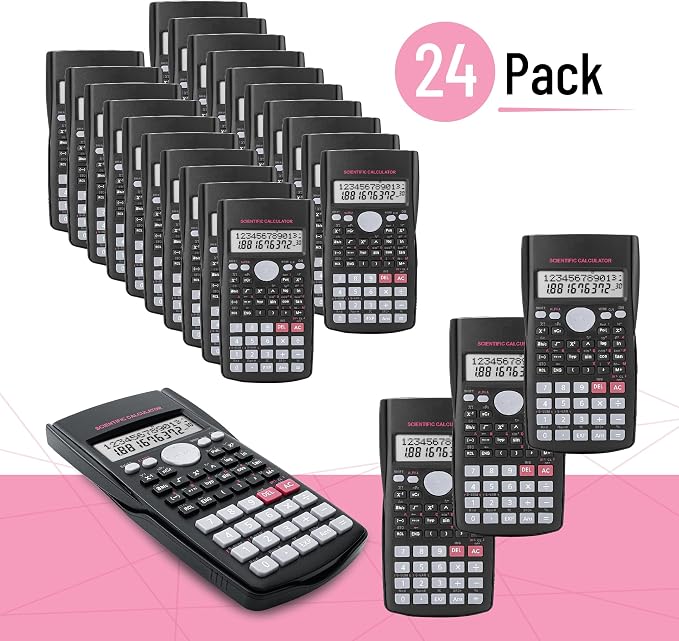 Mr. Pen- Scientific Calculators Bulk, 24 Pack, 2 Line, 240 Functions, 12 Digit - Image 2