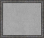 Amanti Art Grey Framed Magnetic Board 23x27 Medium Vision Board by AmantiArt