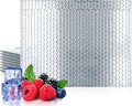 Amiff Silver Thermal Bubble Mailer, ‎24 x 20 Inches. 10 Pack Metallic Bubble by AMIFF