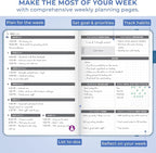 Clever Fox Dated Planner 2026-2027 – Weekly Life Planner Notebook - Image 6