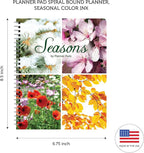 Planner Pad Spiral Bound 3-Tier Funnel Down 12 Month Organizer, July 2025 – - Image 6