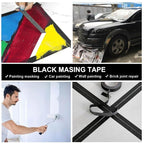 BOMEI PACK Black Painters Tape 1 Inch Bulk - Image 3