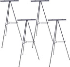U.S. Art Supply 66" High Boardroom Black Aluminum Flip Chart Easel & by USArtSupply