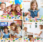 Moosia 150 Pack Animal Pencil Erasers - Image 7