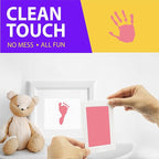 Large Clean Touch Ink Pad for Baby Handprints and Footprints – Inkless Infant - Image 3